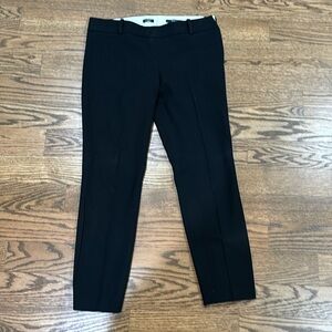JCrew stretch Minnie pant in black size 4